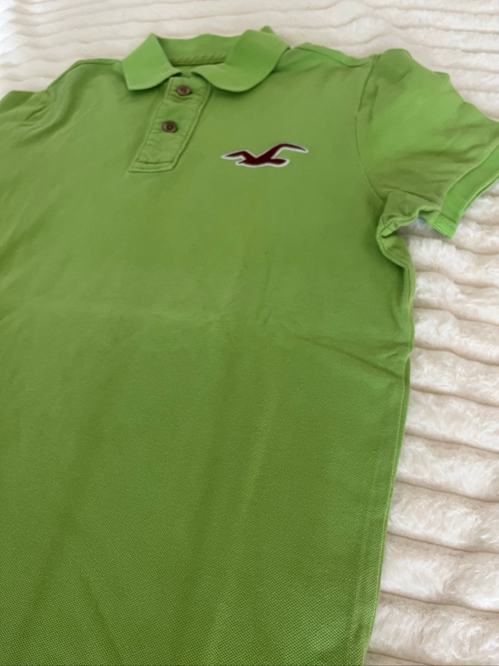 Polo Hollister Vert Pomme - Maat S - Zeer Goede Staat – photo 6
